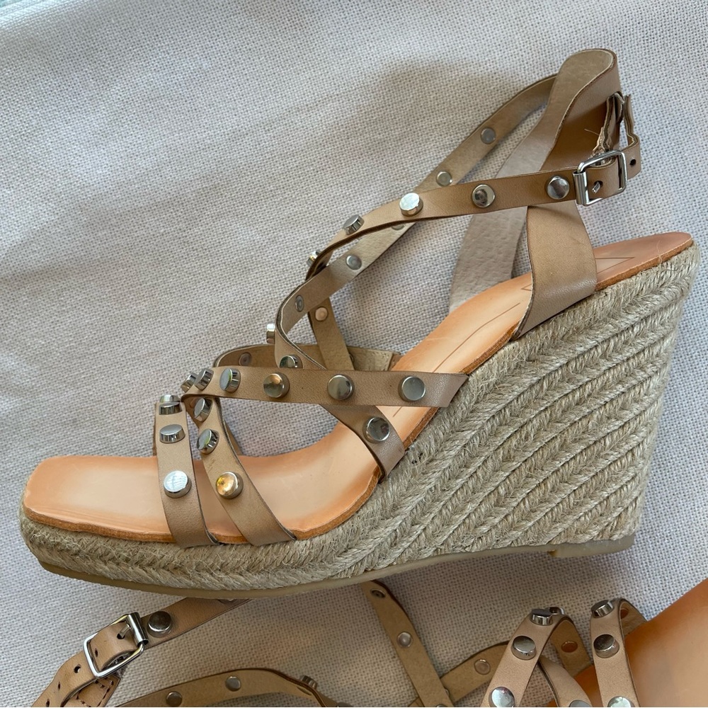 NWOT Dolce Vita Maxton Espadrille Wedge Sandal - Picture 4 of 8